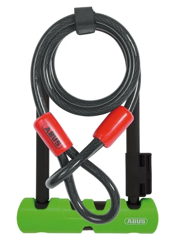 Abus Ultra 410 Mini With Cobra Cable (7" Shackle) 4 Abus Ultra 410 Mini With Cobra Cable (7" Shackle) - Imagen 2