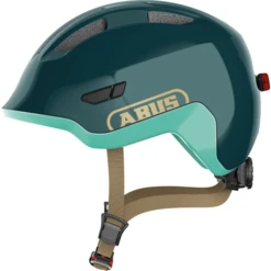 ABUS Casco Bicicleta SMILE Y 3.0 ACE LED Verde Real
