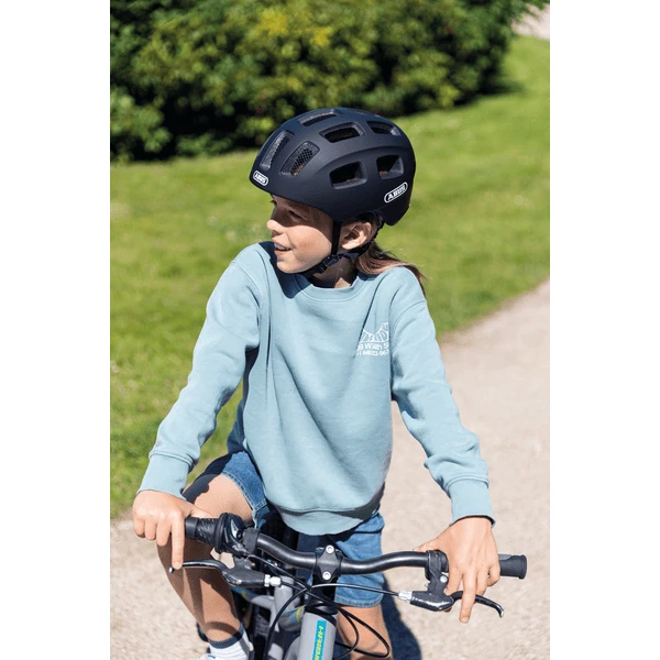 ABUS Casco De Bicicleta YOUN-I 2.0 Velvet Black -M 4 ABUS Casco De Bicicleta YOUN-I 2.0 Velvet Black -M - Imagen 2